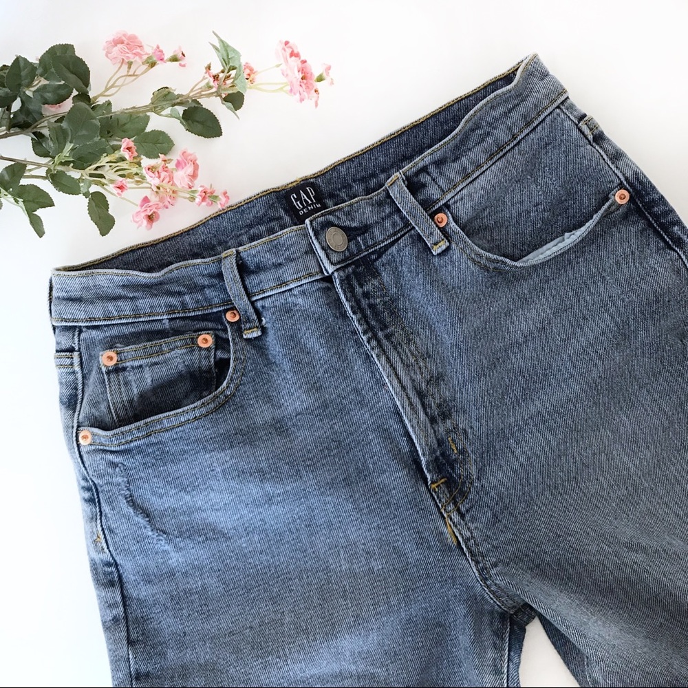 Gap Vintage Distressed High Rise True Skinny